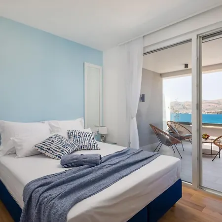 アパート Luxury Penthouse Pool, Private Terrace, Sea View, Jacuzzi トロギール