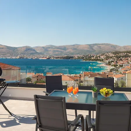 アパート Luxury Penthouse Pool, Private Terrace, Sea View, Jacuzzi *