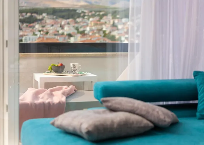 Appartement Dreams With Pool, Private Terrace, Sea View, Jacuzzi Trogir